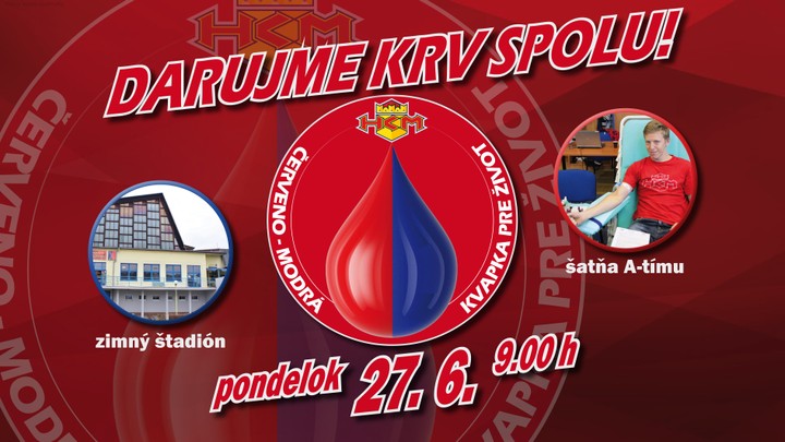 Červeno-modrá kvapka už v pondelok